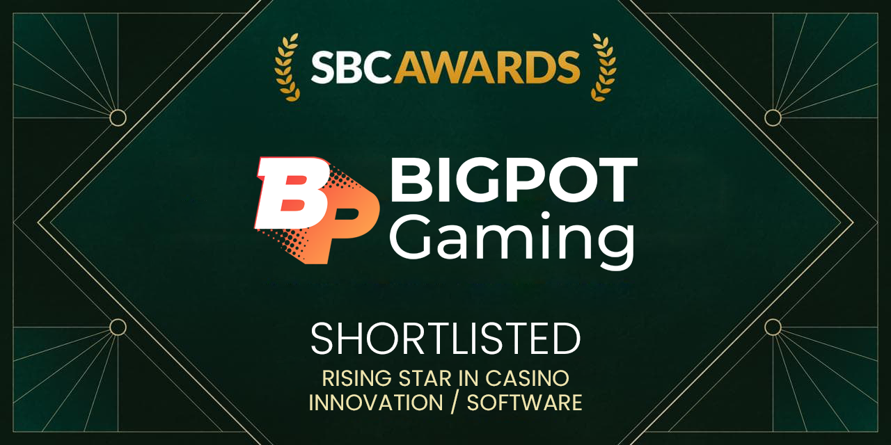 Bigpot Gaming shortlisted at the SBC Awards 2026!